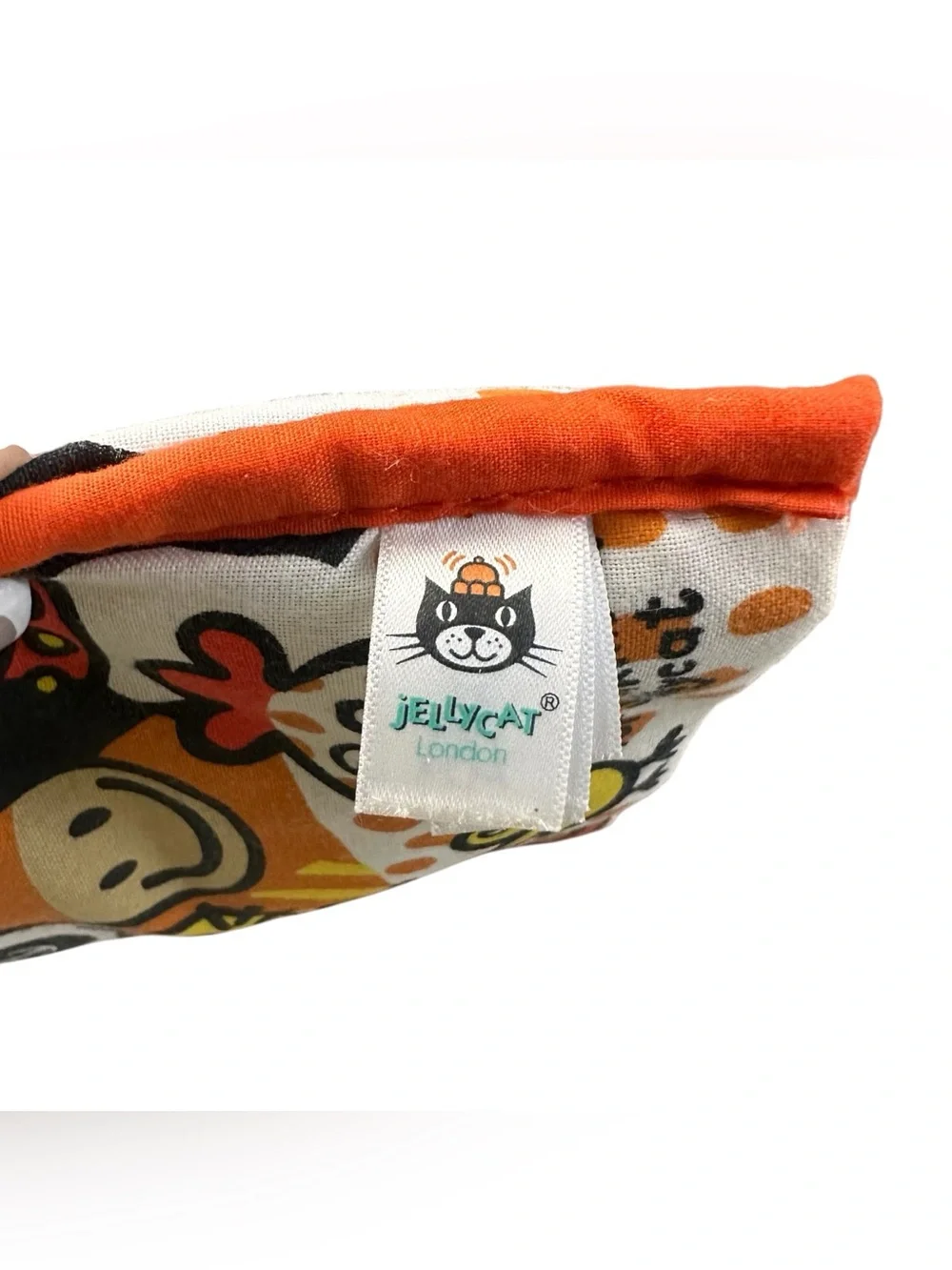 Jellycat Farm Tails Soft Cloth Activity Book Baby Crinkle Sensory Anne Wilkinson